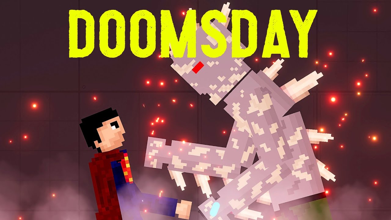 Superman vs Doomsday Justice League [Zebra Gaming TV] People Playground