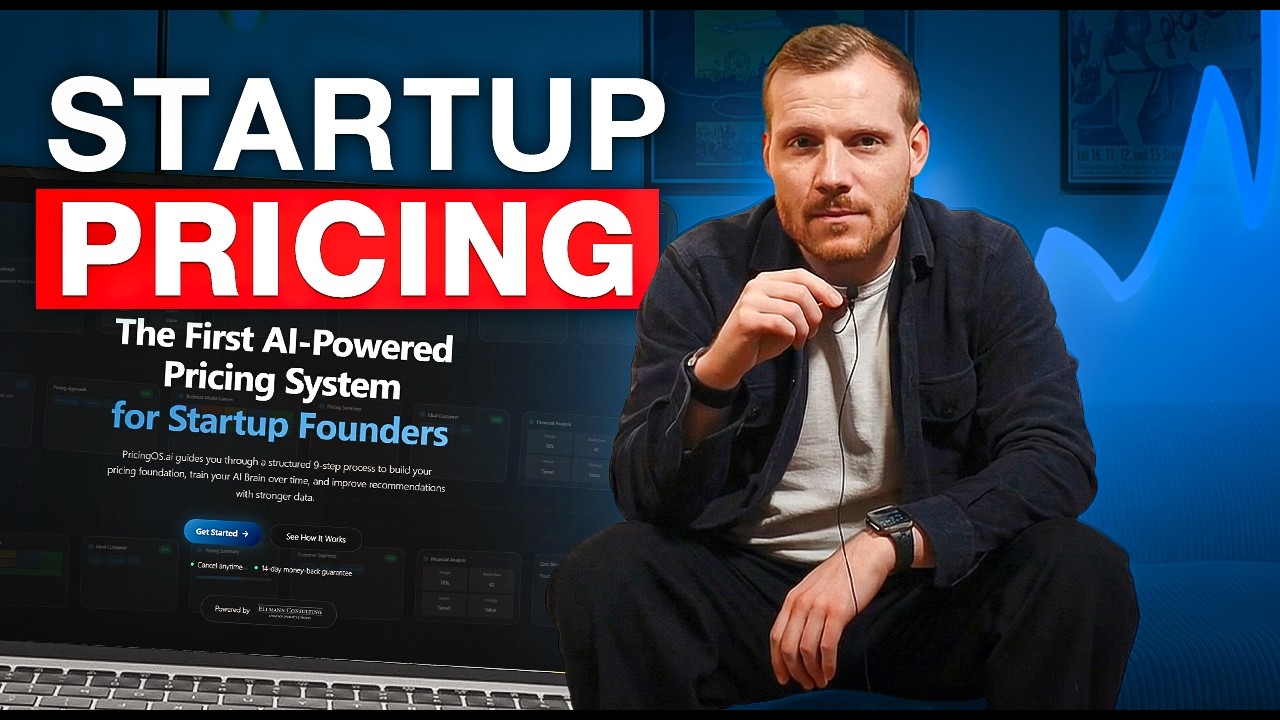 We Just Solved the Pricing Issue for Startup Founders | PricingOS.ai #1