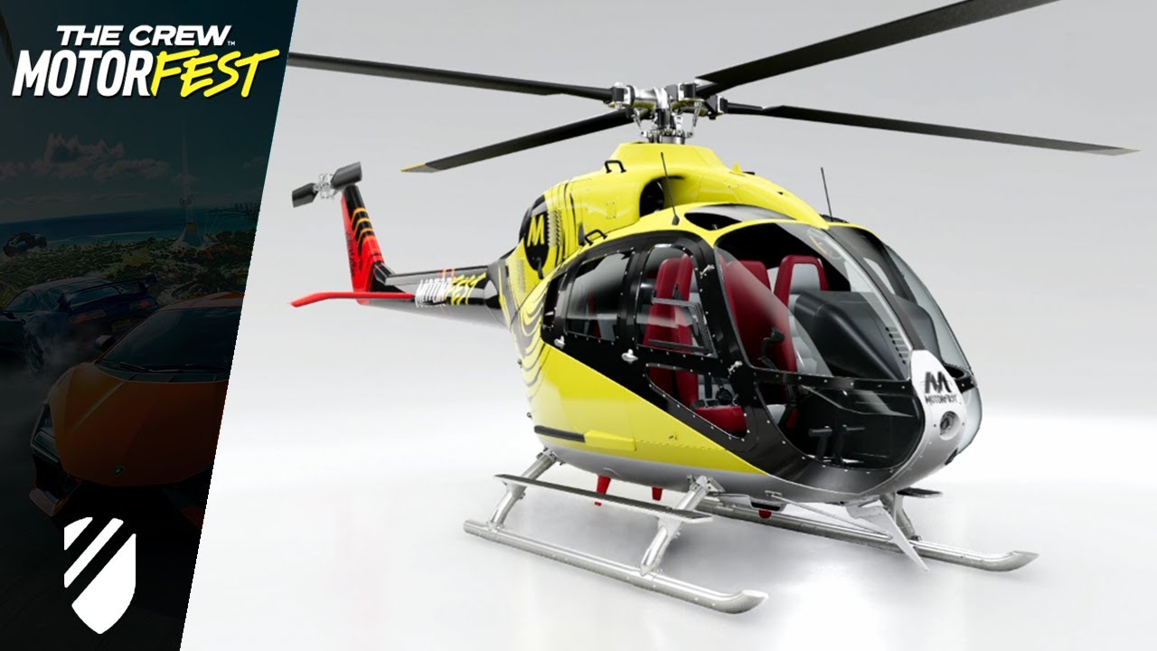 The Crew Motorfest - Helicopter: Proto A500 2016 Red Wings