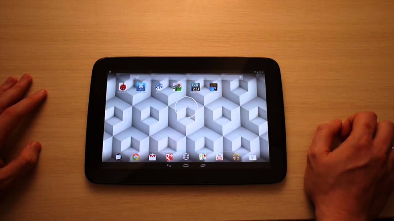 Google Nexus 10: внешний вид, производительность
