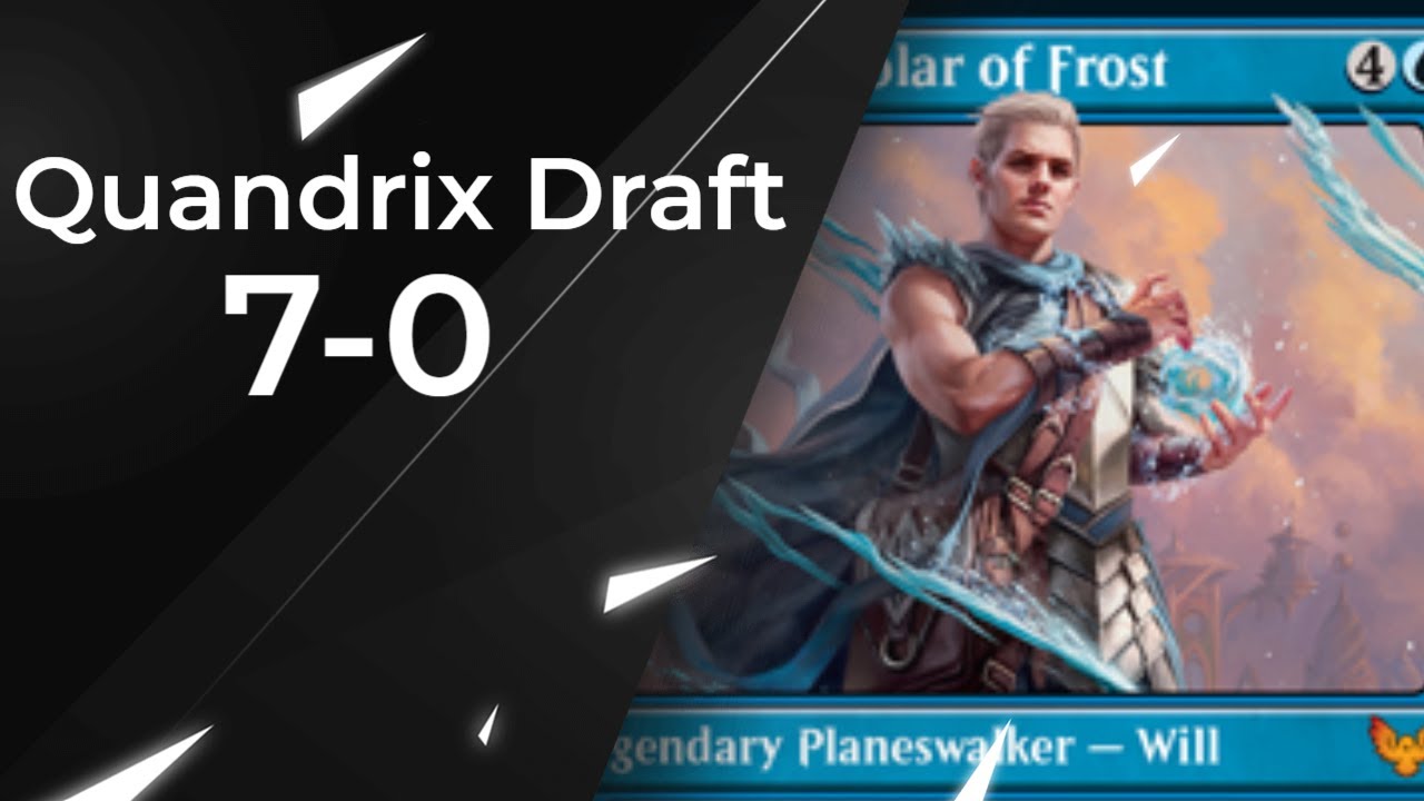 🟢🔵🔴Easy 7 Win Quandrix Deck - Strixhaven Draft