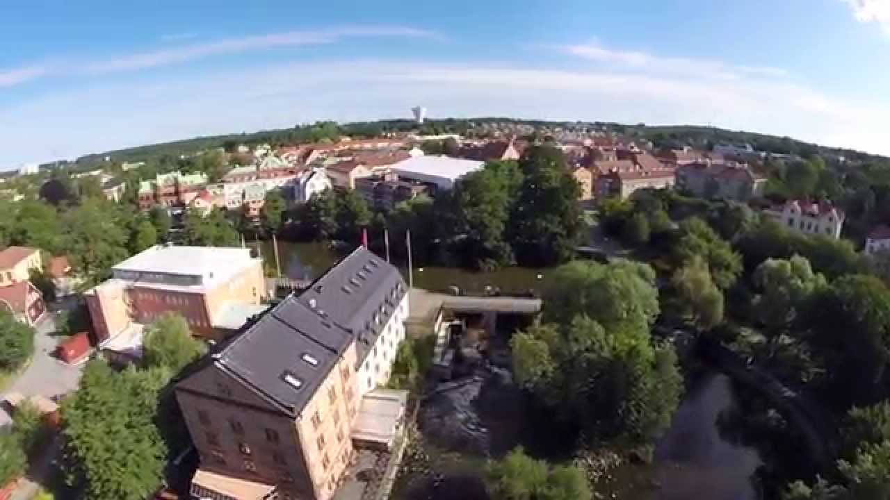 Nyköping by Drone. DJI Phantom 2, GoPro 3+ black edit.