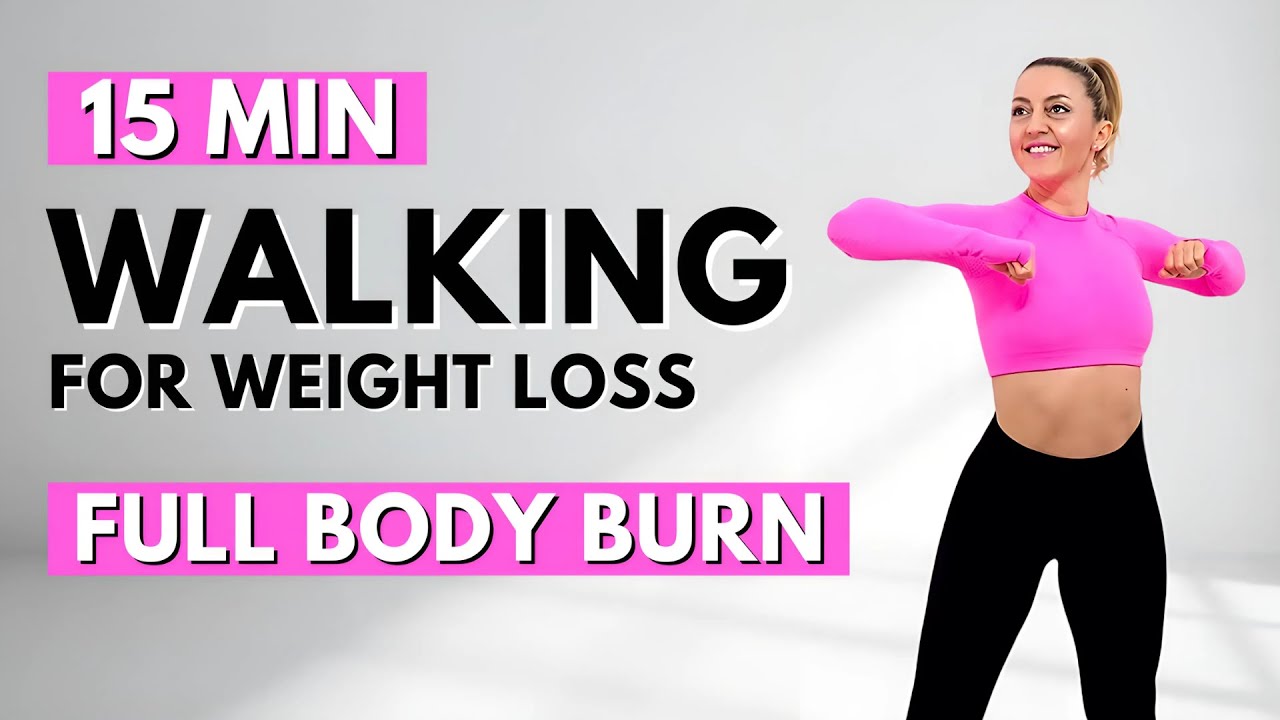 🔥15 Min STEADY STATE WALKING for WEIGHT LOSS🔥ALL STANDING🔥NO JUMPING🔥KNEE FRIENDLY🔥LISS WORKOUT🔥
