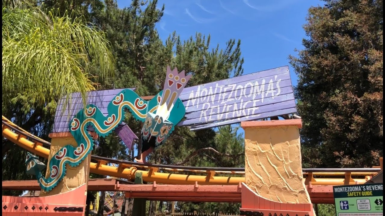 Montezooma's Revenge, Knott's Berry Farm - GO's Coaster Clips
