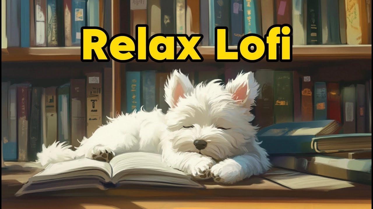 Lo-fi Study & Chill with a Sleepy Puppy 📚 |Relaxing Loop for Study, Focus & Calm