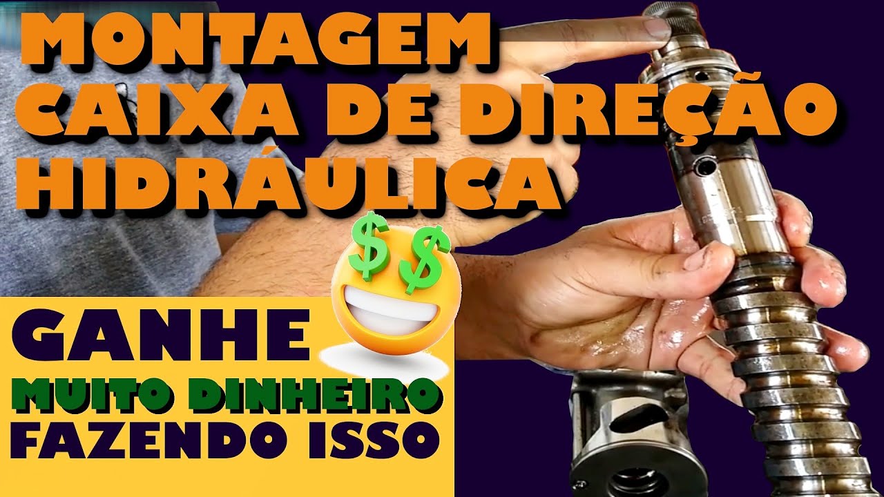 MONTAGEM DA CAIXA DE DIREÇÃO / LINHA PESADA