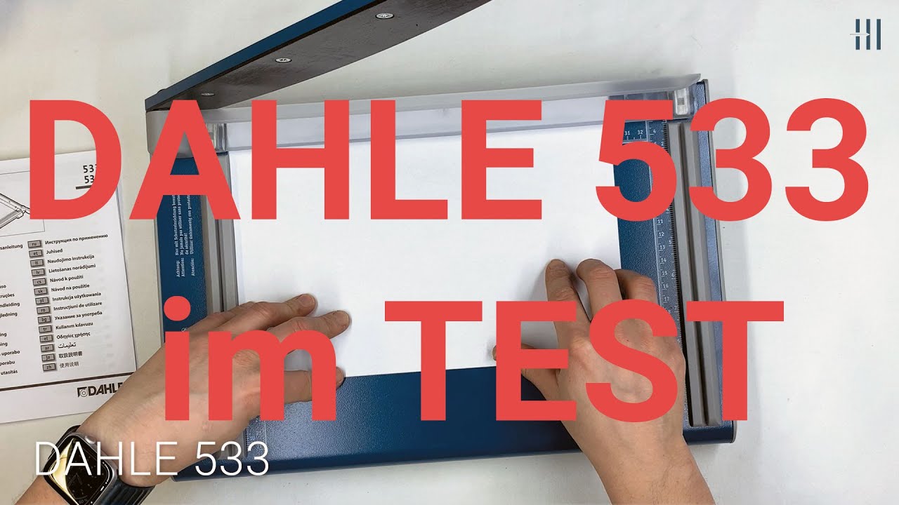 Die 3 wichtigsten Eigenschaften der Dahle 533 Hebelschneidemaschine im Test!