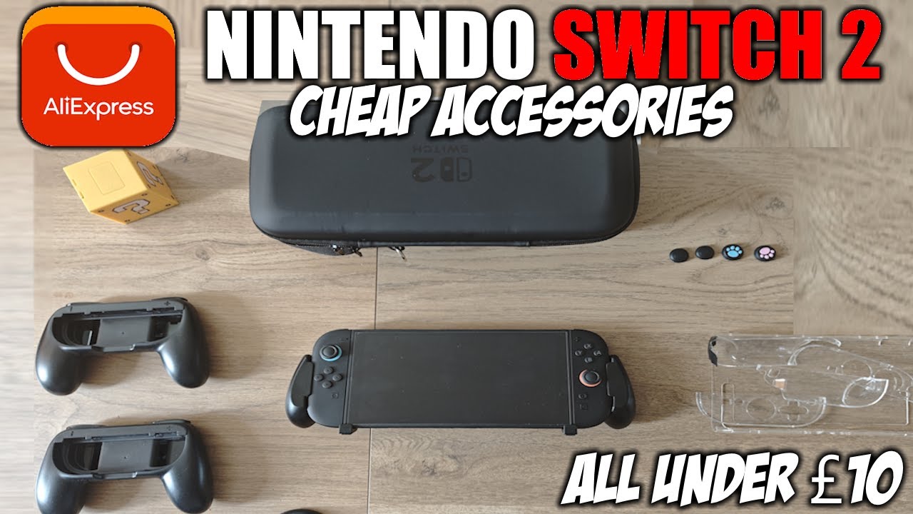Best Cheap Nintendo Switch 2 Accessories From AliExpress (All Under £10!) YOU MUST BUY