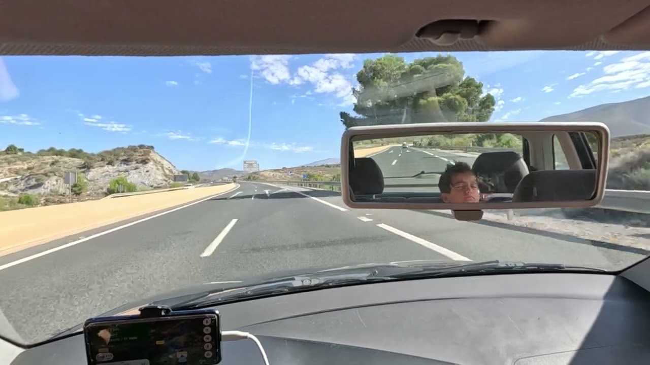 21 JULIO 2023 V Ruta viaje carretera Salobreña autovía Sierra Nevada A44   Ogijares Granada España