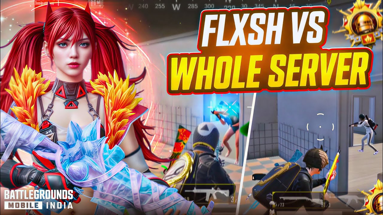 FLXSH VS WHOLE SERVER 💀FASTEST 3 FINGER PLAYER