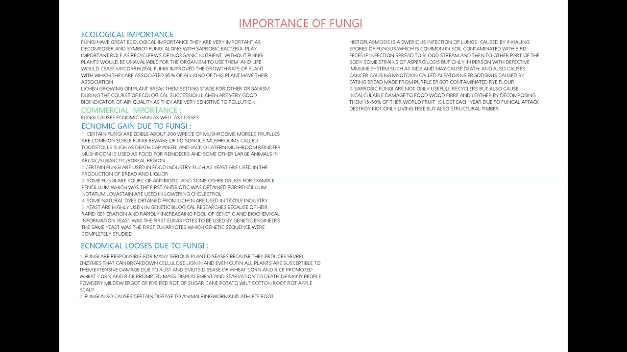 Fungi | Biology