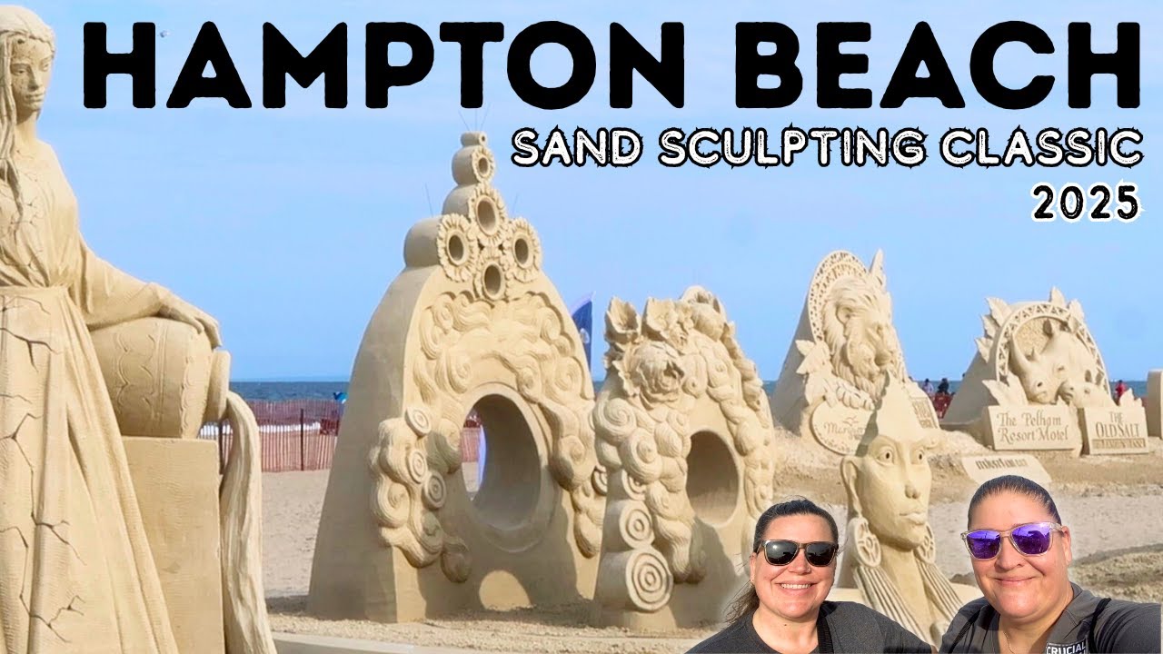 25TH ANNUAL HAMPTON BEACH SAND SCULPTING CLASSIC | PROFESSIONAL SAND SCULPTING COMP WINNERS REVEALED
