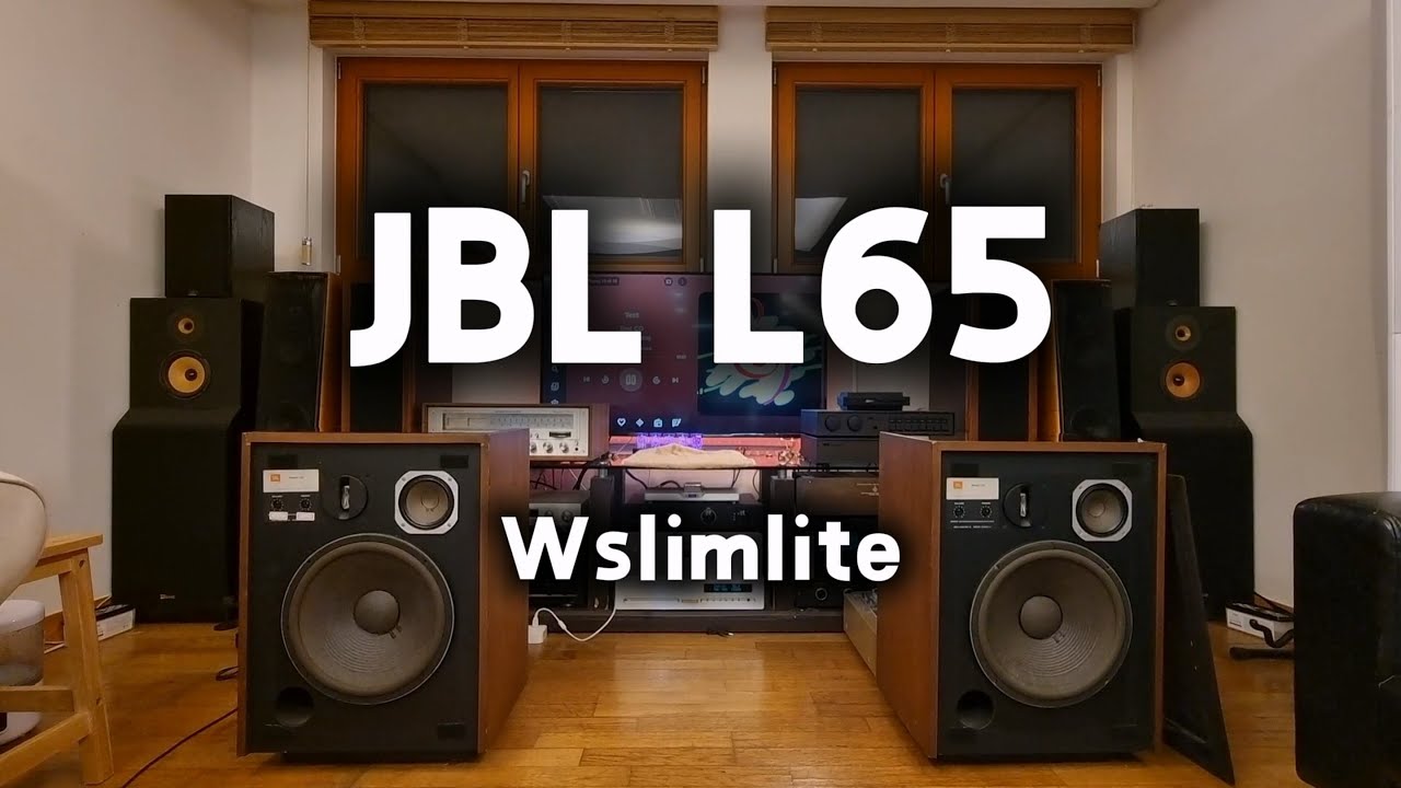 JBL L65 with Wslimlite