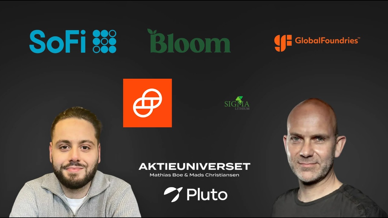 Aktieuniverset x Pluto Markets Modelportef&oslash;lje - Uge 22: $GEMI, $SGML, $GFS, $SOFI og $BE