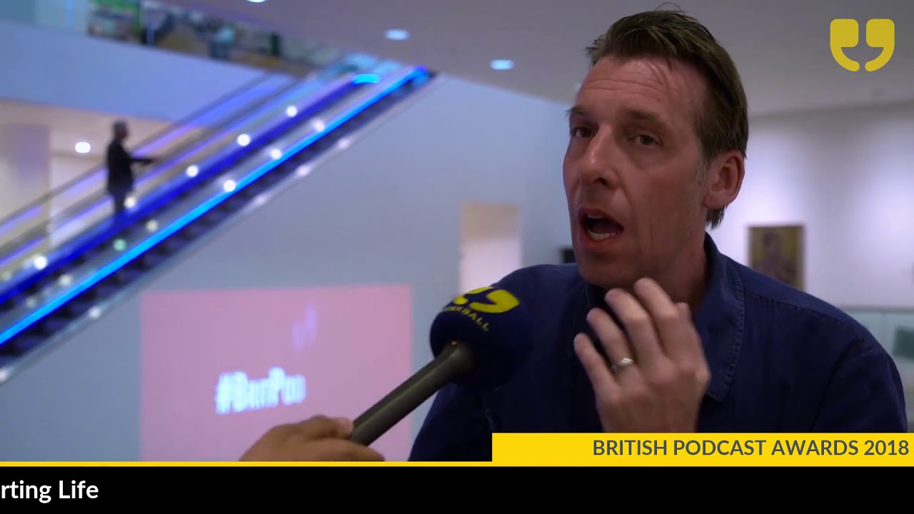 Craig Parkinson - British Podcast Awards 2018