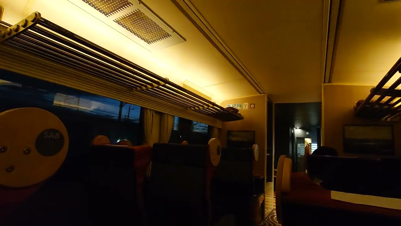 WEST EXPRESS 銀河　ルミナリエ→琵琶湖一周　出発