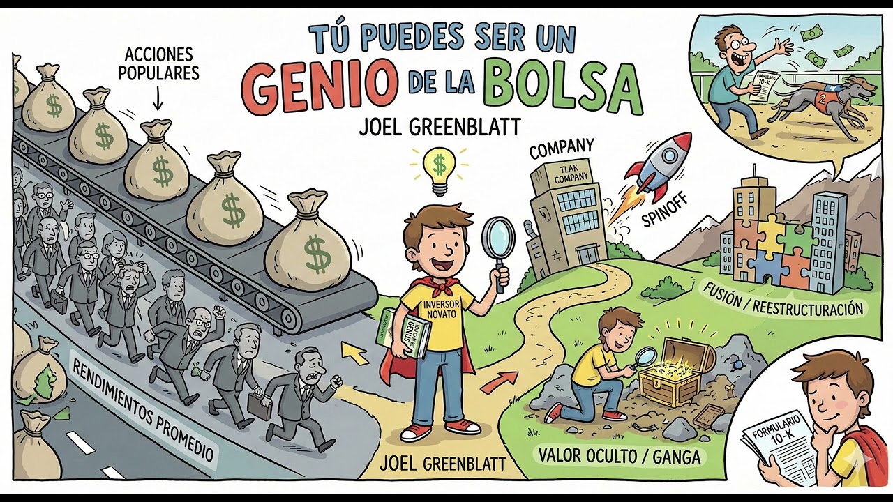 Tu puedes ser un genio de la bolsa Joel Greenblatt - Podcast Resumen y Análisis