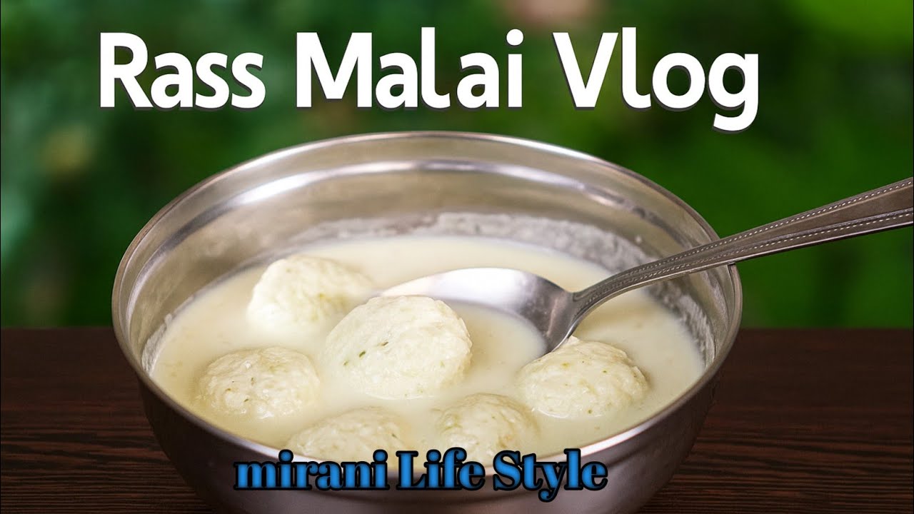 🥰 Aaj Maine Banai Ras Malai | Ghar Ki Mithas Wali Recipe