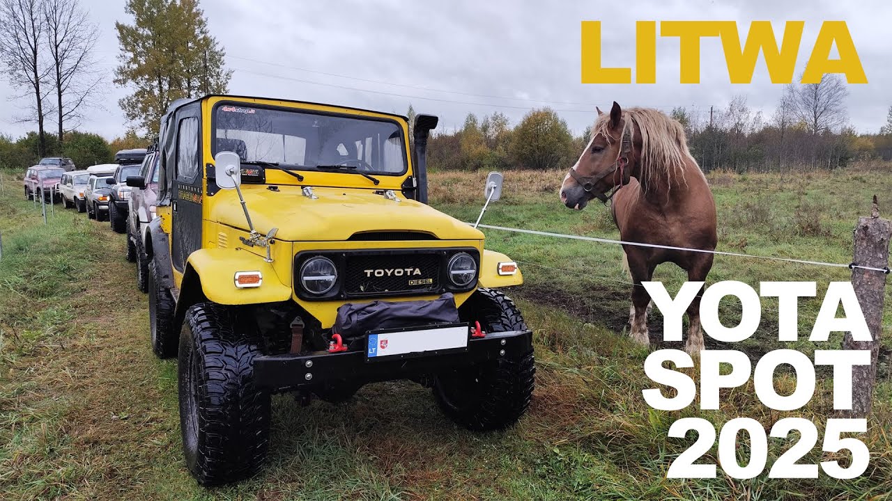 YOTA 2025 | LITHUANIA 4x4 - I drove a Land Rover to the Toyota Land Cruiser Owners Club meeting