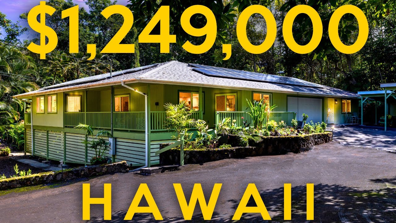 Peaceful Hawaii Cottage on a Wooded Acre - Hawaii Real Estate
