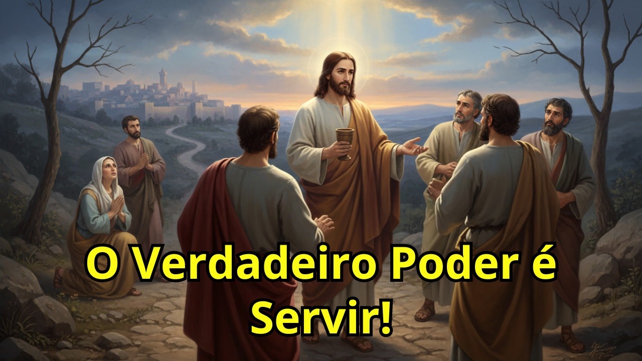EVANGELHO DE HOJE 04/MAR – O Verdadeiro Poder é Servir: Jesus Ensina que o Maior é o que Dá a Vida!