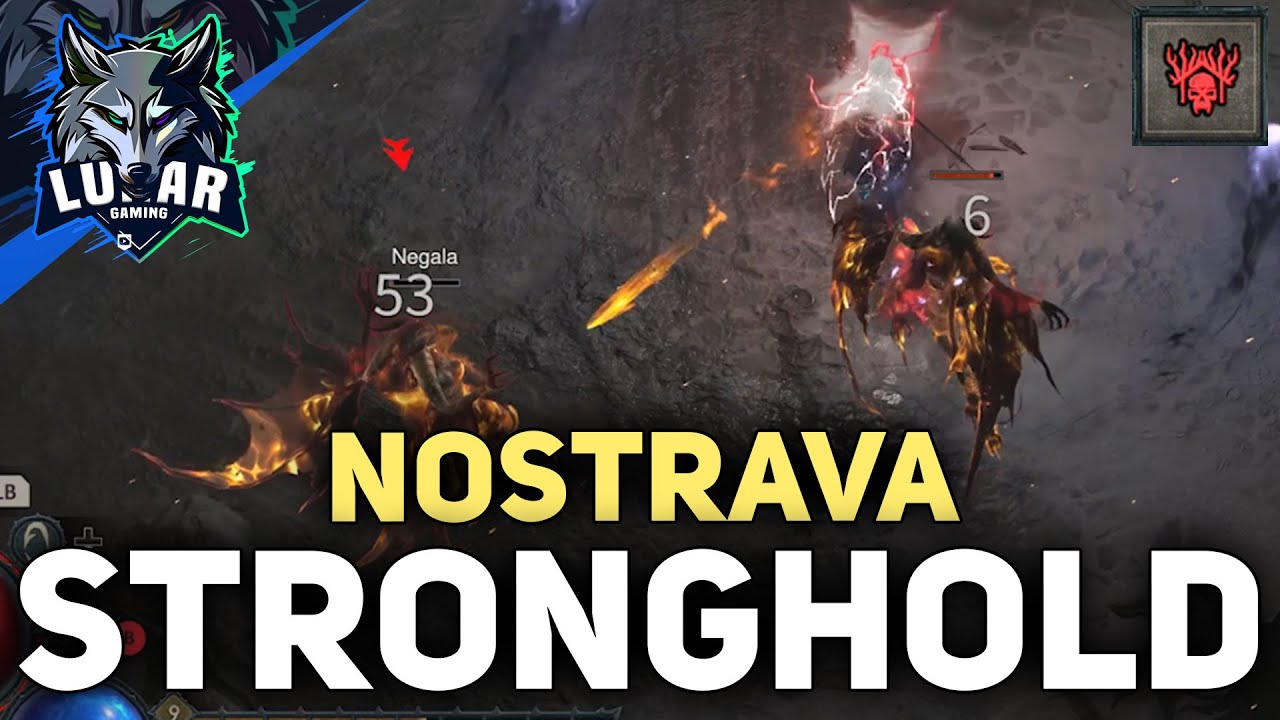 Nostrava Stronghold & Boss Fight Diablo 4