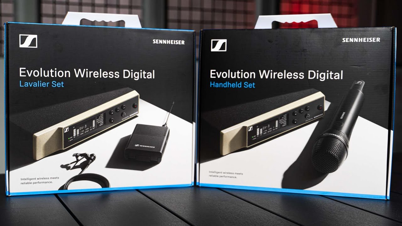 Proste, sprawdzone MIKROFONY BEZPRZEWODOWE - Sennheiser Evolution Wireless Digital
