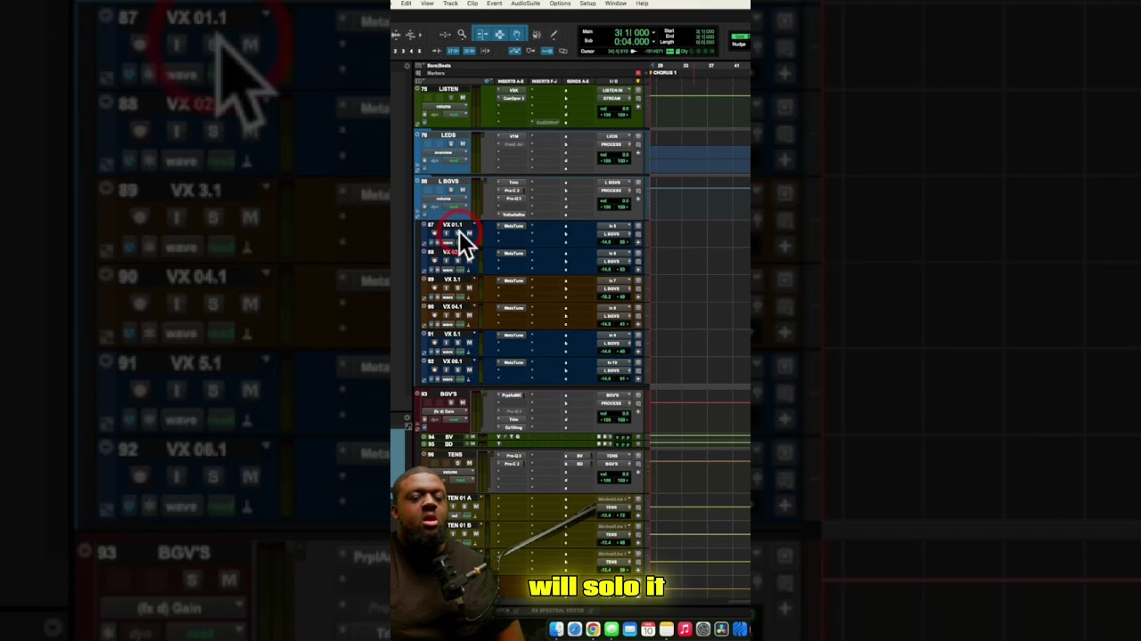 Solo Selected Tracks In Pro Tools