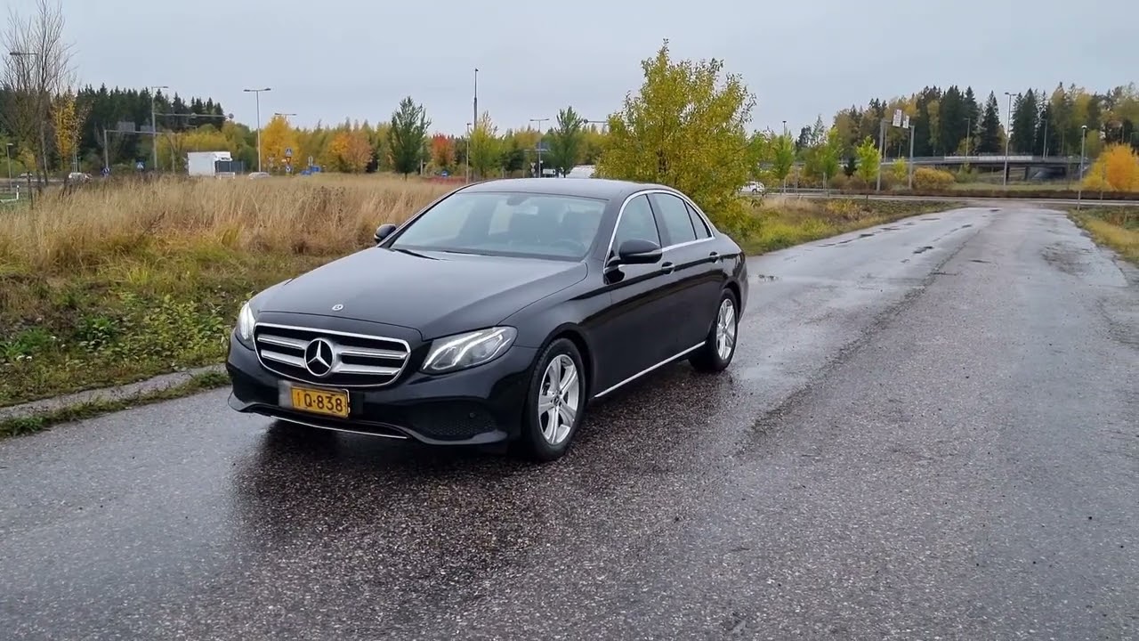 Koeajossa käytetty Mercedes-Benz E220d vm.2017 - Enempää en autolta voisi toivoa