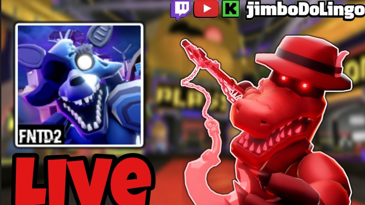 LIVE NOW WAITING FOR CLAN UPDATE JOIN UP FNTD 2 ROBLOX