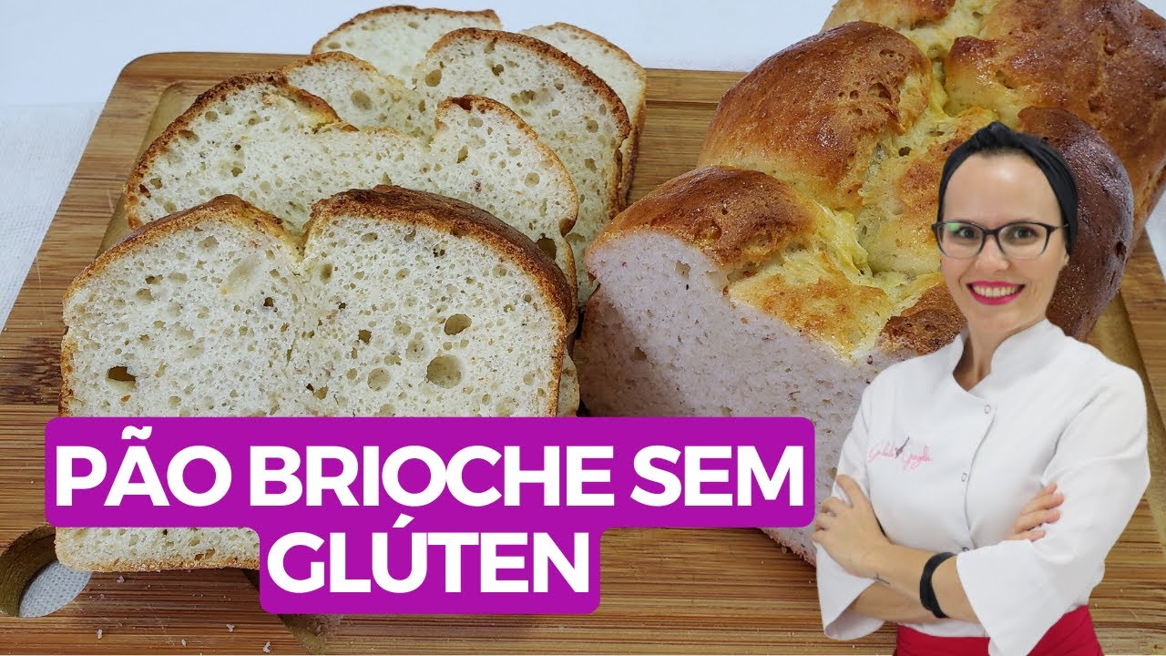 Receita de Pão Brioche sem Glúten e sem Leite Perfeito