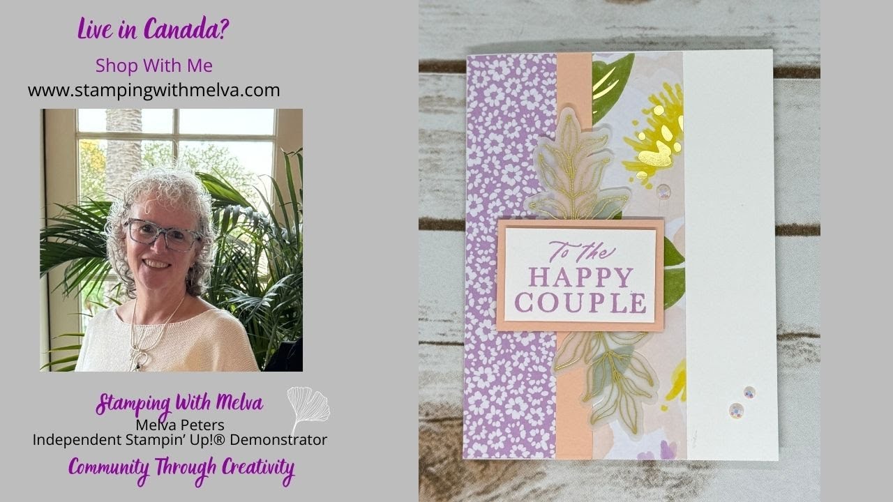 Live with Stamping With Melva - Sneak Peek - Lovely & Beautiful