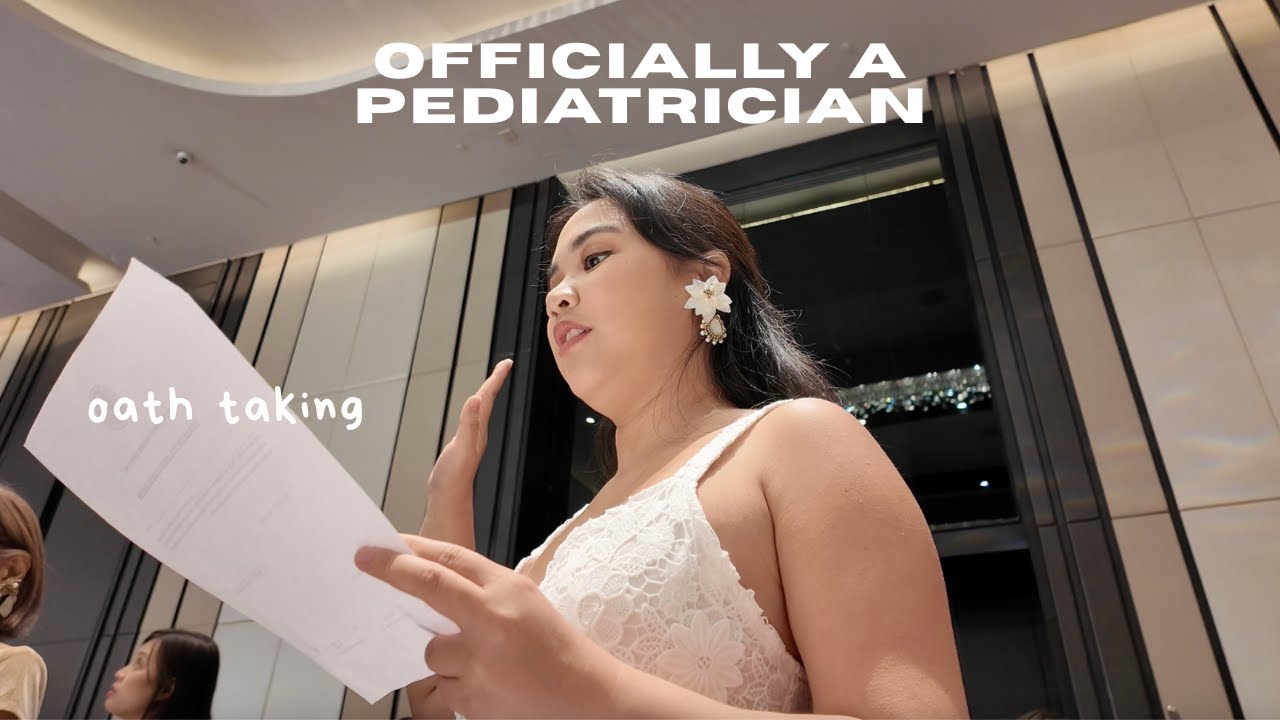doctor diaries: officially a pediatrician & oath taking