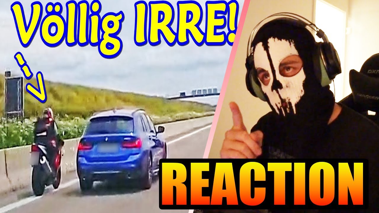 Moji REAGIERT auf 240km/h - Vollbremsung 😨 | Dashcam Drivers Germany