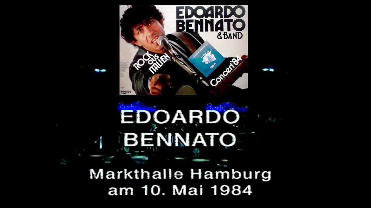 Edoardo Bennato - Live Concert - Hamburg - 10 maggio 1984.