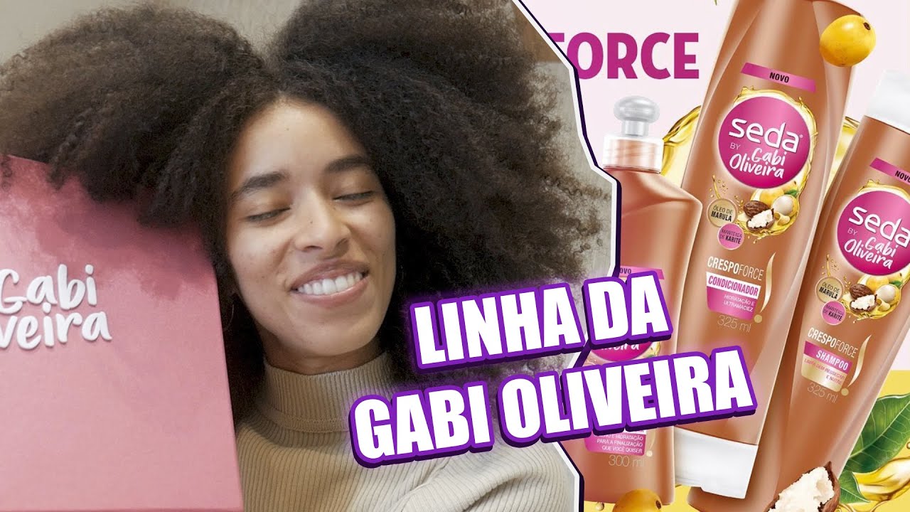 TESTEI SEDA BY GABI OLIVEIRA NO MEU CRESPO 4A | TO DE PRODUTO