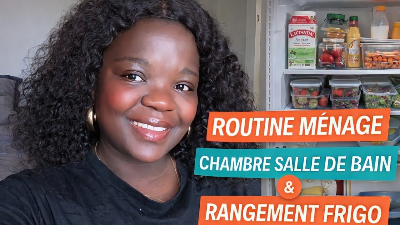 Grande journée ménage 🧼 Frigo, salle de bain et chambre