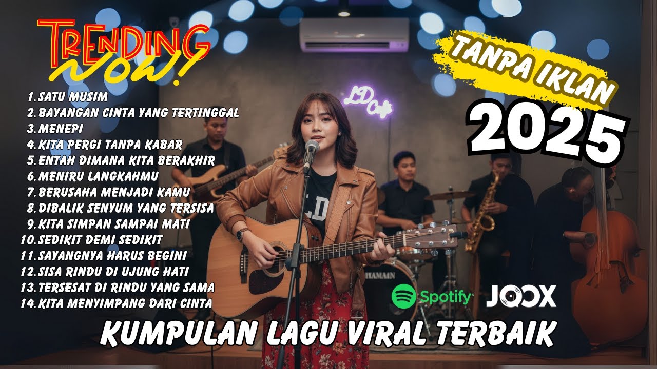 Lagu Pop Indonesia Viral 2025 | Musik Santai & Romantis Galau Paling Hits