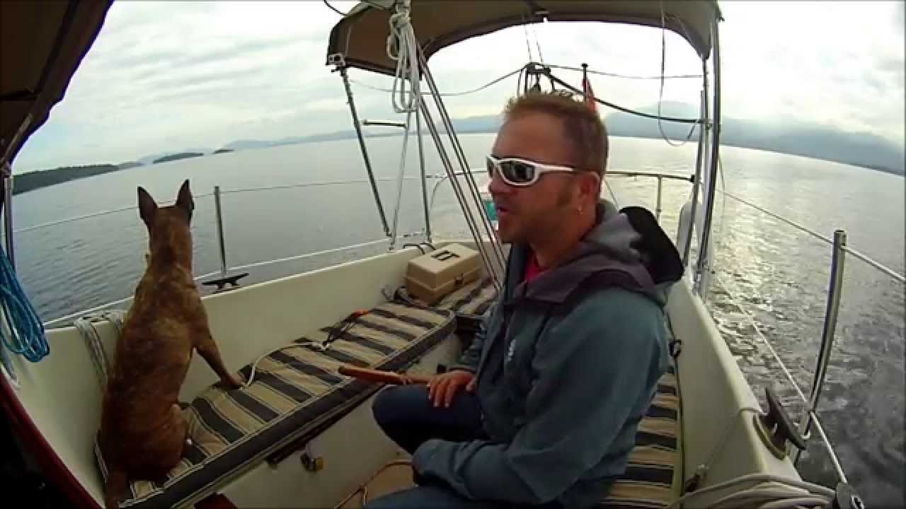 Albin Vega - Sheet to Tiller Steering - very calm water