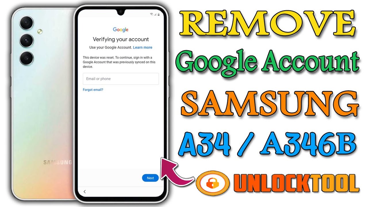 Samsung Galaxy A34 5G Google Account Remove | FRP A346B UnlockTool | Test Point A346B FRP Unlock