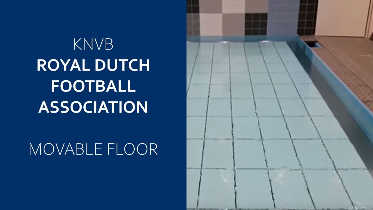 Refurbishment of movable pool floor KNVB | EWAC Medical