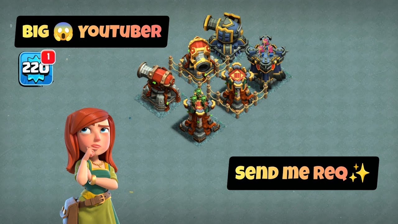 Big Youtuber Send Me Friend Req😱 || COC GURU KING ||🤌🏼✨❤️‍🩹FULL IJJAT🌺