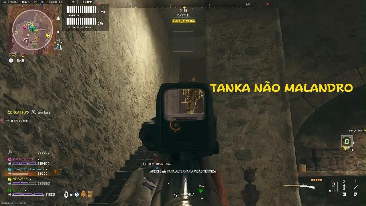 TANKA NÃO MALANDRO