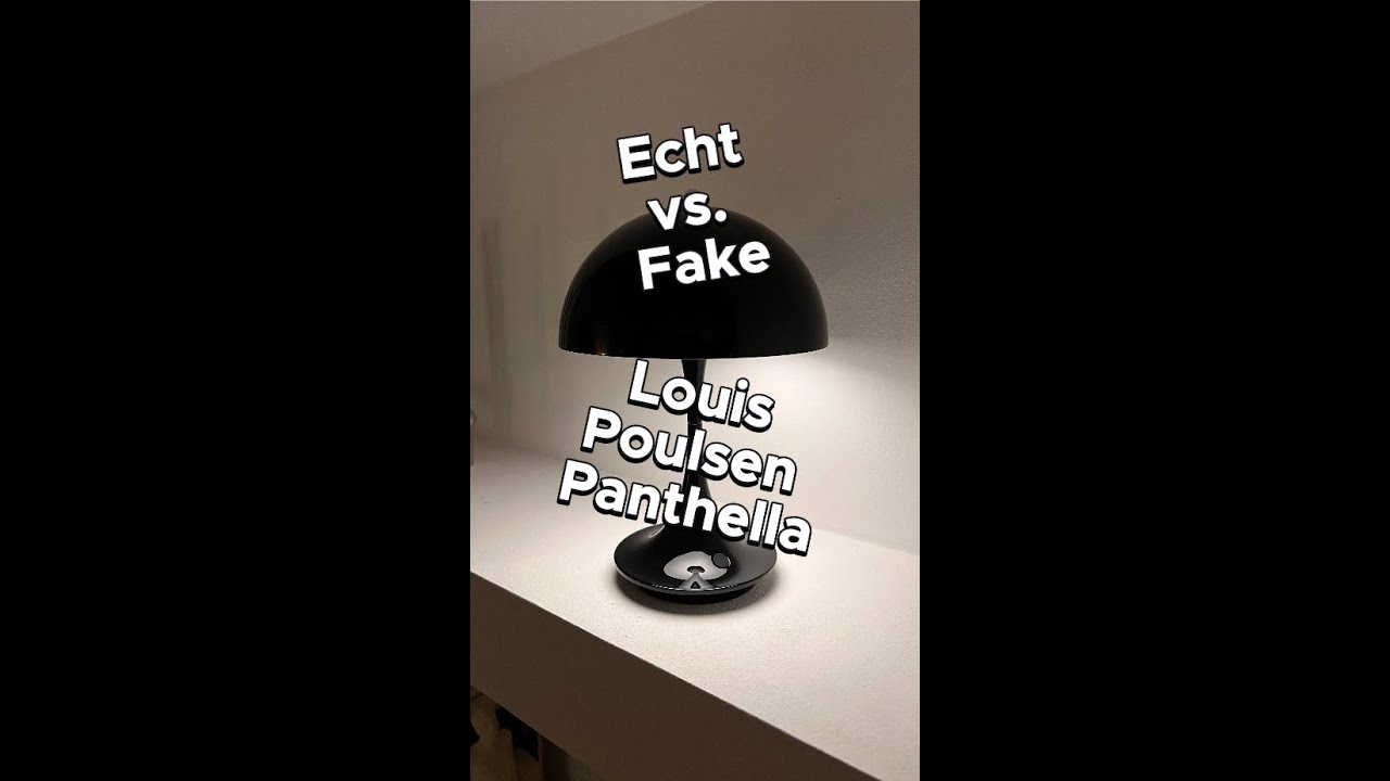 Original vs. Kopie: Die Louis Poulsen Panthella Leuchte im Detailvergleich