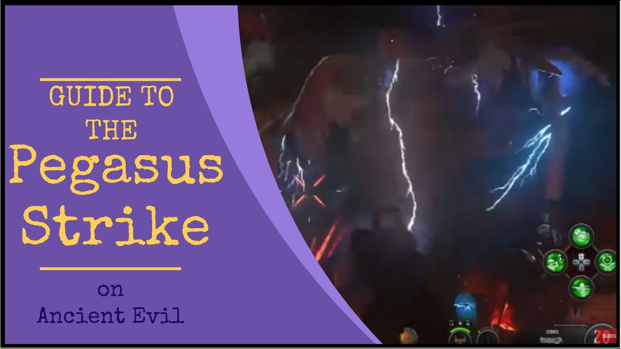 Ancient Evil How to Build Pegasus Strike Guide All Part Locations For Pegasus (Black Ops 4 Zombies)