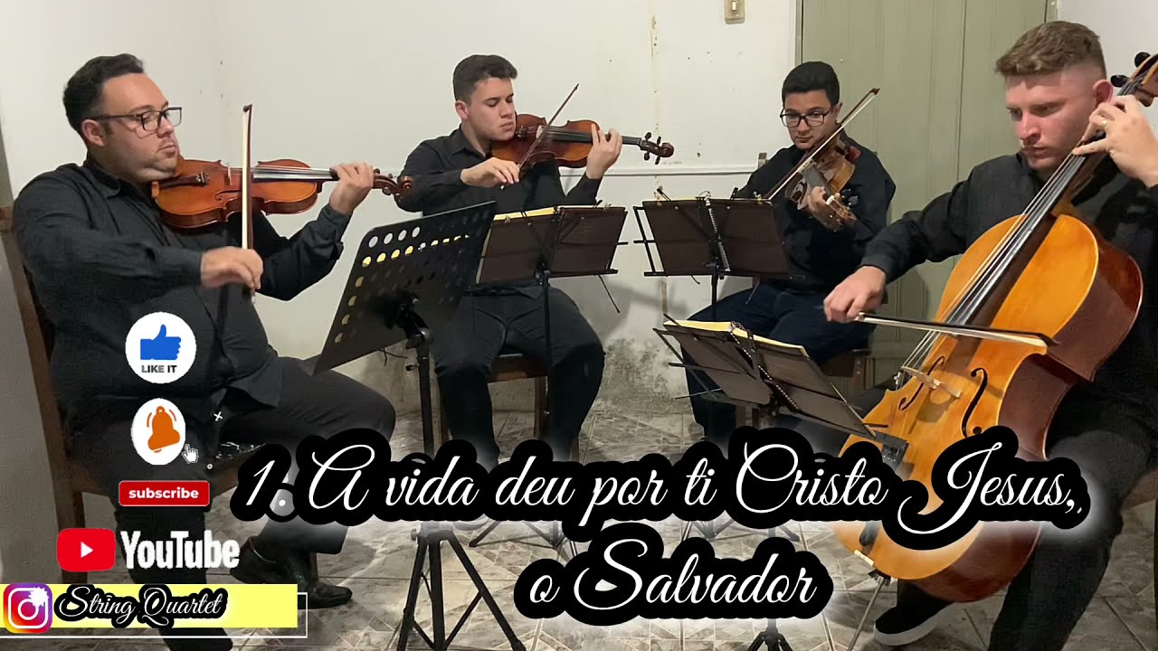 Hino CCB 81. A Vida Deu Por Ti (Quarteto de cordas)