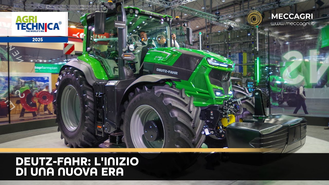 DEUTZ FAHR Serie 8: l'inizio di una nuova era. L'anteprima ad Agritechnica 2025