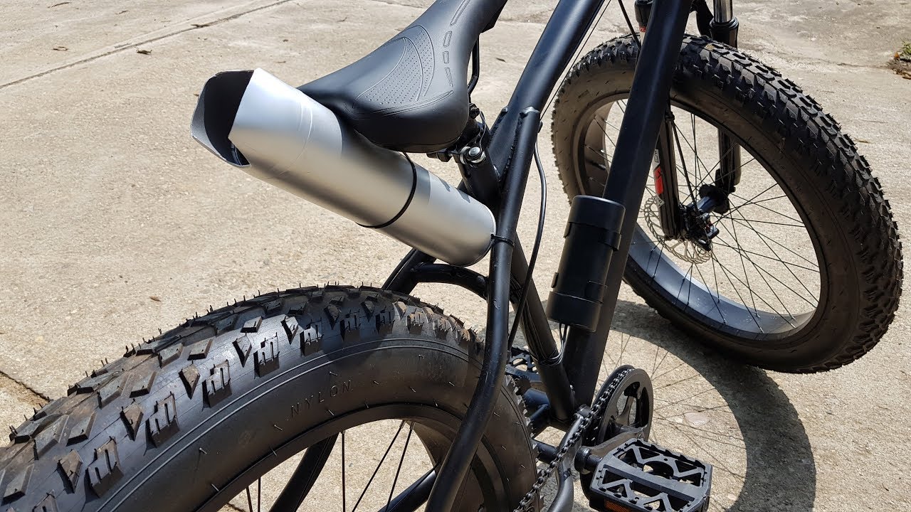 Chế Pô cho Xe Đạp với âm thanh Siêu Xe 1000cc