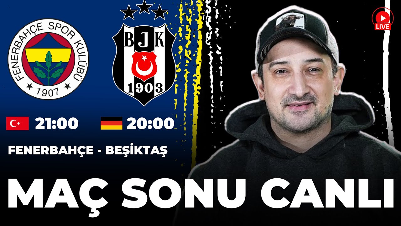 ⚽ Kadıköy'de Hüsran! Fenerbahçe 0-1 Beşiktaş Derbisi Sonrası Serhat Akın’la Canlı Yayın! 🔥🔥