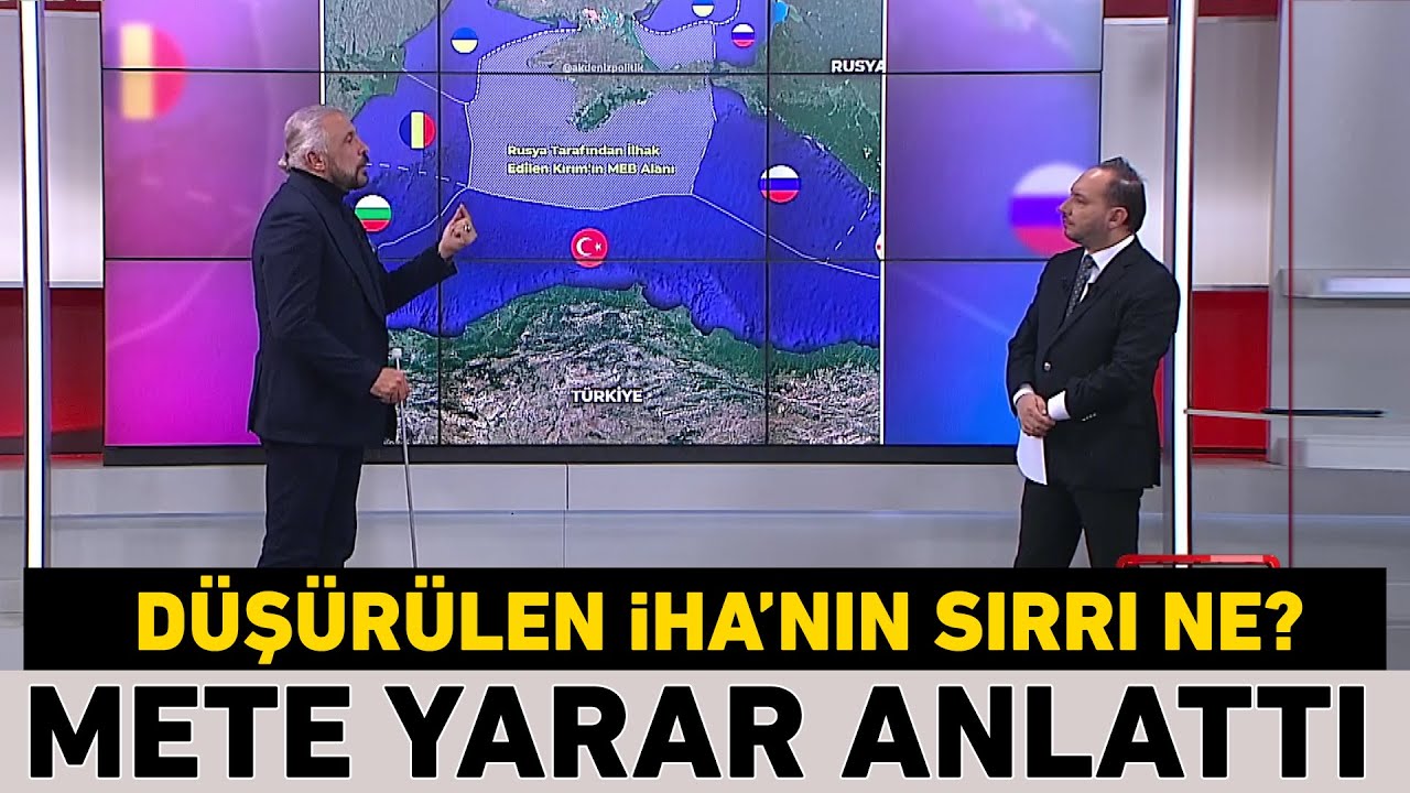 Karadeniz'den gelen İHA'nın sırrı ne? Mete Yarar perde arkasını anlattı